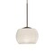 Besa Lighting Keno Cord Pendant, White Sand, Bronze Finish, 1x3W LED 1XT-KENOWH-LED-BR - alternate 1